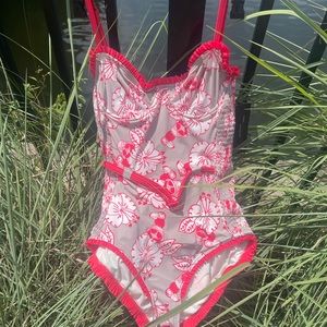 MARC JACOBS WHERES MY TOU CAN BELTED ONE PIECE